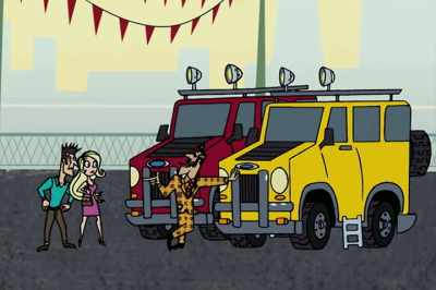 Think of it
as an insult you drive. - Johnny Test