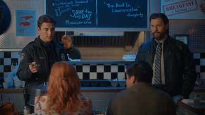 ...Think you should know
that Daniel got here after me, - Aurora Teagarden Mysteries: Death at the Diner