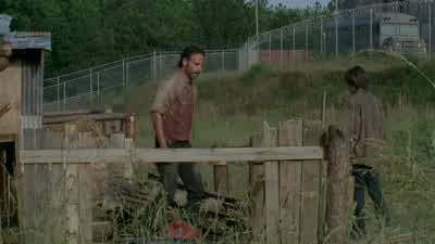 Think the pigs made them sick? - The Walking Dead