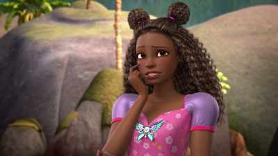 Think... if we're under
a magical spell, - Barbie: A Touch of Magic