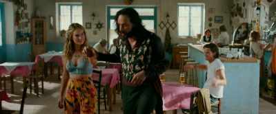 Thinking at all
is pretty much... - Mamma Mia! Here We Go Again