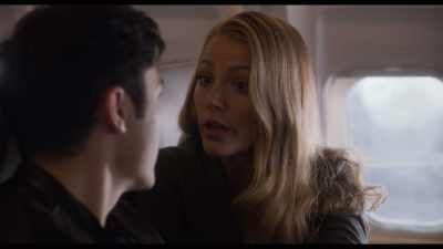 Thinking that
she lost her ring, - A Simple Favor