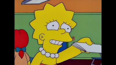 Thinking When she sees you'll do anything she says - The Simpsons