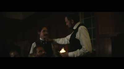 - [Third Office Worker]
Well done, Mr. Lincoln. - Abraham Lincoln