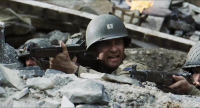 Thirty infantry on the right flank! - Saving Private Ryan