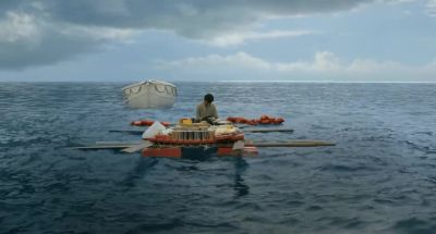 Thirty-two cartons
of biscuits. - Life of Pi