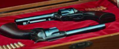 This is a 45 calibre, rear-loaded, - Samurai Marathon