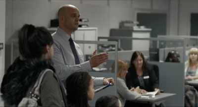- This is a bloody disgrace.
- Listen, all right, - I, Daniel Blake
