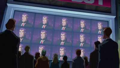 This is a call out to the shadow cabinets - Superman vs  The Elite