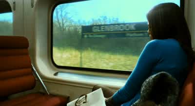 This is a Chicago-bound train. - Source Code