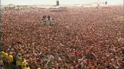 This is a classic,
Black gospel way - Woodstock 99: Peace Love and Rage