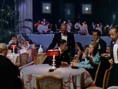 This is a great honor, Baron.
I hope this table is satisfactory. - That Night in Rio