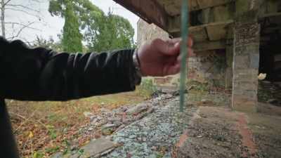 This is a leftover sample
of the glass outer wall. - Mysteries of the Abandoned