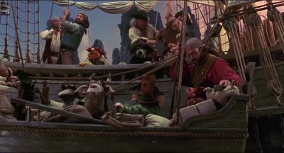 This is a lucky break - Muppet Treasure Island