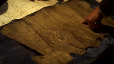 This is a map to Kill Devil Cove... - TimeCrafters: The Treasure of Pirate's Cove