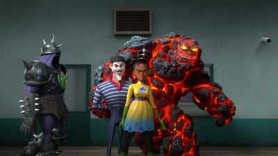 This was a nice place
to lay low for a while, - Megamind vs. the Doom Syndicate