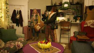 This is a no-bedroom,
but the futon pulls out. - A Carol for Two