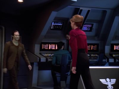 This is a page from the past. - Star Trek: The Next Generation