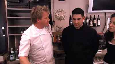 This is a poached salmon, - Kitchen Nightmares