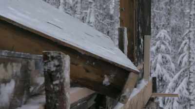This is a really heavy
section of the wall. - Life Below Zero: Next Generation