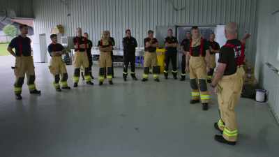This is a simulation
of a residential fire. - Limitless with Chris Hemsworth