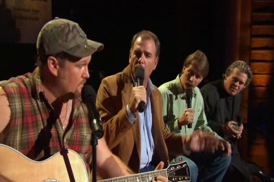 This is a song we writ called I Believe - Blue Collar Comedy Tour Rides Again