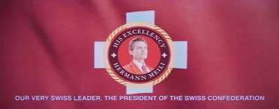 This is a special message
from our Very Swiss Leader. - Mad Heidi