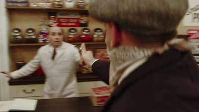 This is a stick up!
Everyone on the ground, now! - Watchmen