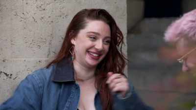 This is a sticky situation
between me, Margot, and Lisa, - Love Trip: Paris