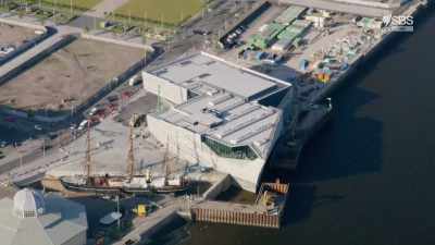 This is a structure that wants
to transform a whole city - Scotland from the Sky