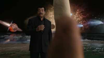 This was a time when
giant mushrooms towered
over the world's trees, - Cosmos: Possible Worlds