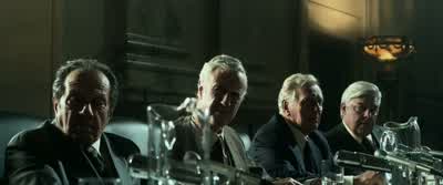 This was acquired by our friends at the CIAIt's a dissertationwritten by a mutant at Oxford UniversityAnd I quoteTo Homo Neanderthalensishis mutant cousin Homo Sapienswhich is uswas an aberrationThe arrival of the mutated human species Homo Sapienswas - X Men: Days of Future Past