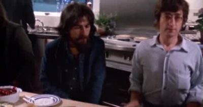 This is actually a Beatle wife fixing the tea - Imagine: John Lennon