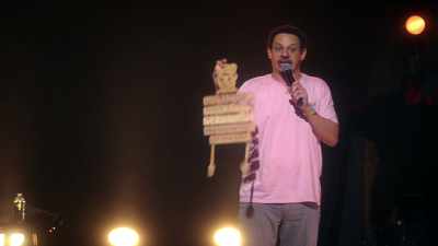 This was actually--
This was Sammy Sosa's acceptance speech - Eric Andre: Legalize Everything