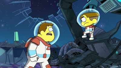 This is all because of
you and your crazy ideas. - Big City Greens the Movie: Spacecation
