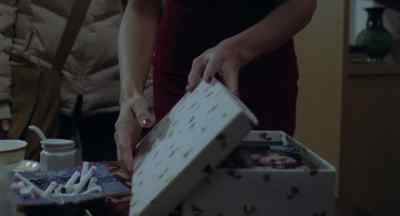 This is all his stuff from school. - The Grudge