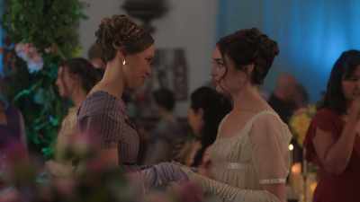 This is all thanks to
you, and Sam, of course. - Paging Mr. Darcy