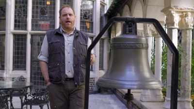 This is an actual bell
from the cutter USS Bear, - Tales From The Explorers Club