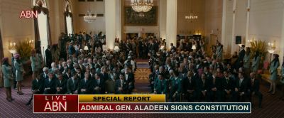 This is an historic moment - The Dictator