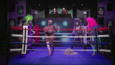 This is an
unprecedented wig snatch - The Boulet Brothers' Dragula: Titans