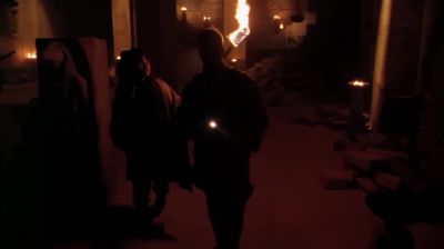 This is as far as the catacombs go.
Daniel and l have spent much time here. - Stargate SG-1