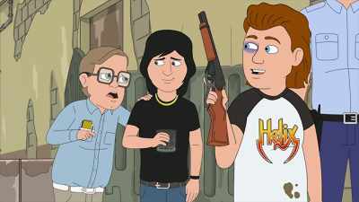 This ass-clamper's supposed
to get taken a dive - Trailer Park Boys: The Animated Series