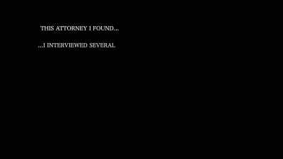 This attorney I found, and I interviewed SEVERAL- - Square One: Michael Jackson