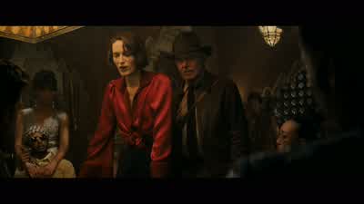 Excuse me who is this manI'm her godfather He's mildly relatedAnd she's up past her bedtime - Indiana Jones and the Dial of Destiny