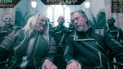 -This is awkward.
-[laughing] - Vagrant Queen