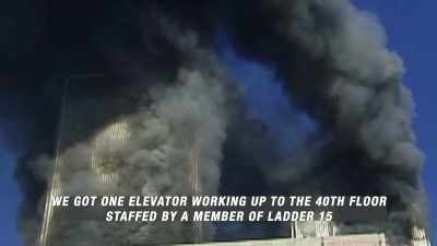 This is Battalion 7 on
floor 40 of tower two. - 9/11: The Day the World Stood Still