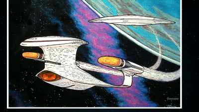 This battle section - The Center Seat: 55 Years of Star Trek