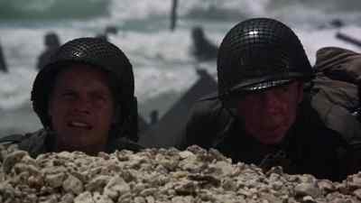 This beach hasn't been touched. - The Big Red One