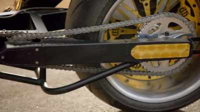 This bike will perfectly match
our concept car. - Car Masters: Rust to Riches