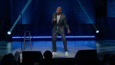 This bitch boxes for real." - Dave Chappelle: The Closer